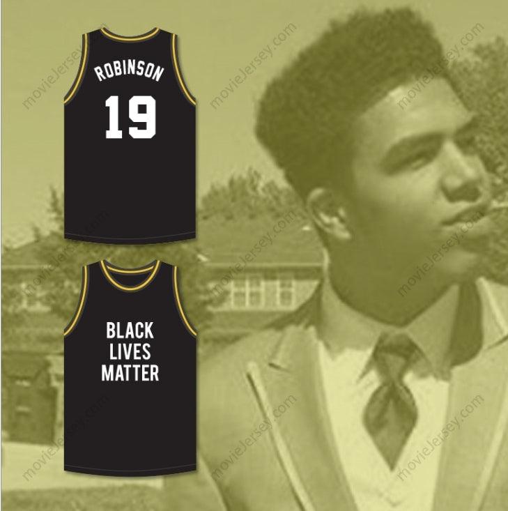 PERSONALIZA Cualquier Nombre Número TONY ROBINSON 19 BLACK LIVES MATTER CAMISETA DE BALONCESTO Cosido S-6XL