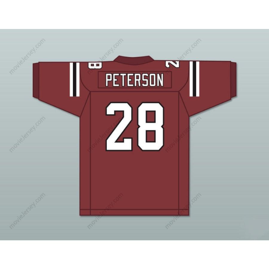 PERSONALIZA Cualquier Nombre Número ADRIAN PETERSON 28 PALESTINE HIGH SCHOOL WILDCATS Camiseta de Fútbol Cosida S-6XL