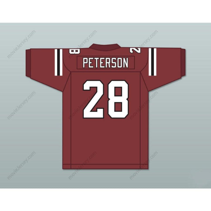 PERSONALIZA Cualquier Nombre Número ADRIAN PETERSON 28 PALESTINE HIGH SCHOOL WILDCATS Camiseta de Fútbol Cosida S-6XL