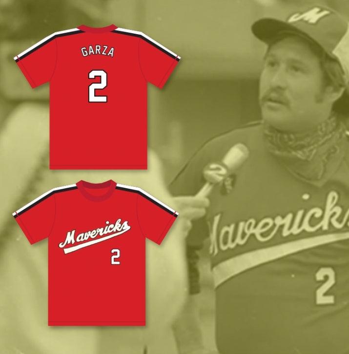 Personalizado Cualquier Nombre Número JOE GARZA 2 CAMISETA DE BÉISBOL ROJA THE BATTERED BASTARDS OF BASEBALL Doble Costura S-6XL