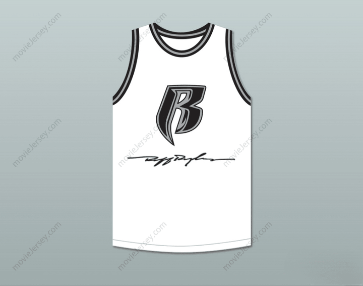 PERSONALIZADO CUALQUIER Nombre Número DMX 84 ROUGH RYDERS CAMISETA DE BALONCESTO BLANCA 6 Cosido Superior S-6XL