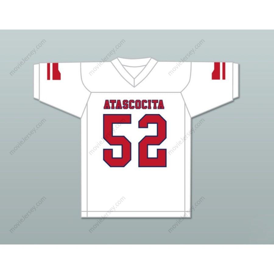 PERSONALIZA CUALQUIER Nombre Número SAM COSMI 52 ATASCOCITA HIGH SCHOOL Camiseta de fútbol Bordado S-6XL