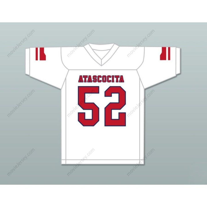 PERSONALIZA CUALQUIER Nombre Número SAM COSMI 52 ATASCOCITA HIGH SCHOOL Camiseta de fútbol Bordado S-6XL