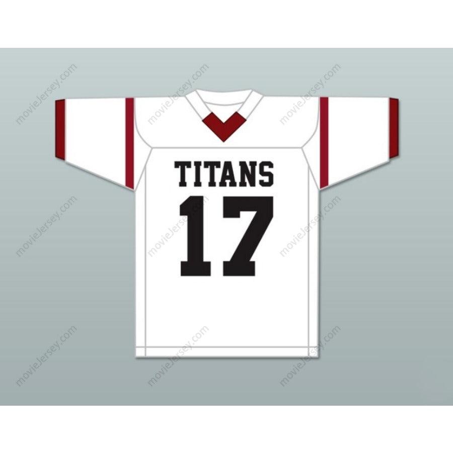 Personaliza Cualquier Nombre y Número DEVONTE WYATT 17 Camiseta de Fútbol de los TITANS de TOWERS HIGH SCHOOL, Cosido, Tallas S-6XL