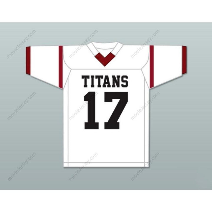 Personaliza Cualquier Nombre y Número DEVONTE WYATT 17 Camiseta de Fútbol de los TITANS de TOWERS HIGH SCHOOL, Cosido, Tallas S-6XL