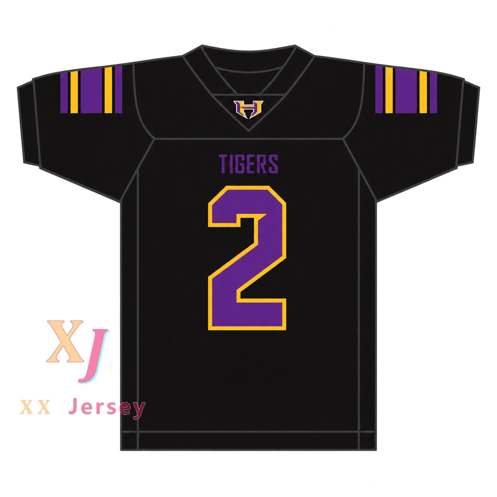 Custom Snoop Conner 2 Hattiesburg High School Tigers Football Jersey