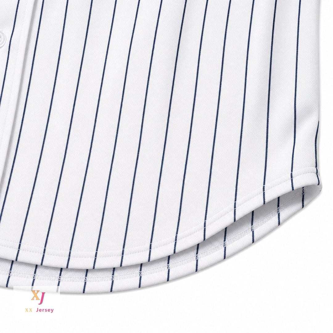 Camiseta de béisbol a rayas blancas de los Scots de la escuela secundaria Highland Park, número 23 de Clayton Kershaw, con cualquier nombre y número personalizado, doble costura, tallas S-6XL