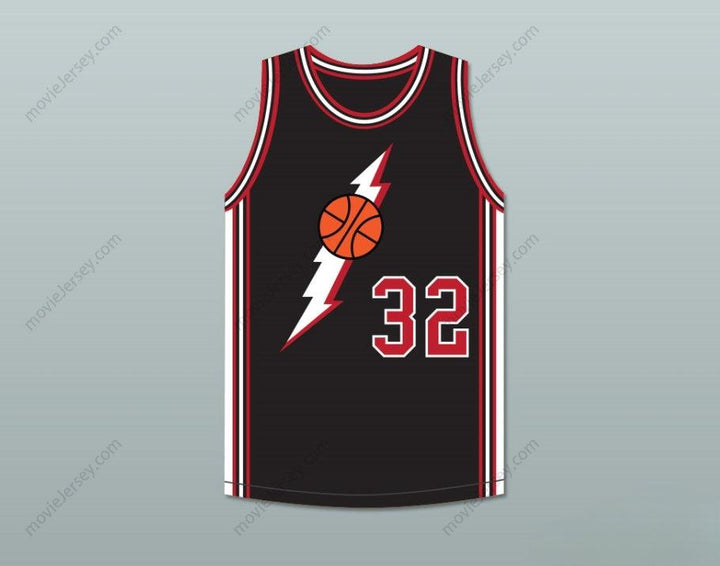 PERSONALIZA CUALQUIER Nombre Número ORLANDO 32 NEGRA CAMISETA DE BALONCESTO EN CASA Costura superior S-6XL