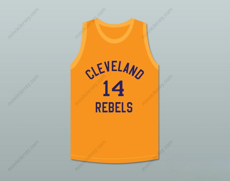 CUSTOM ANY Name Number ED SADOWSKI 14  REBELS BASKETBALL JERSEY Top Stitched S-6XL