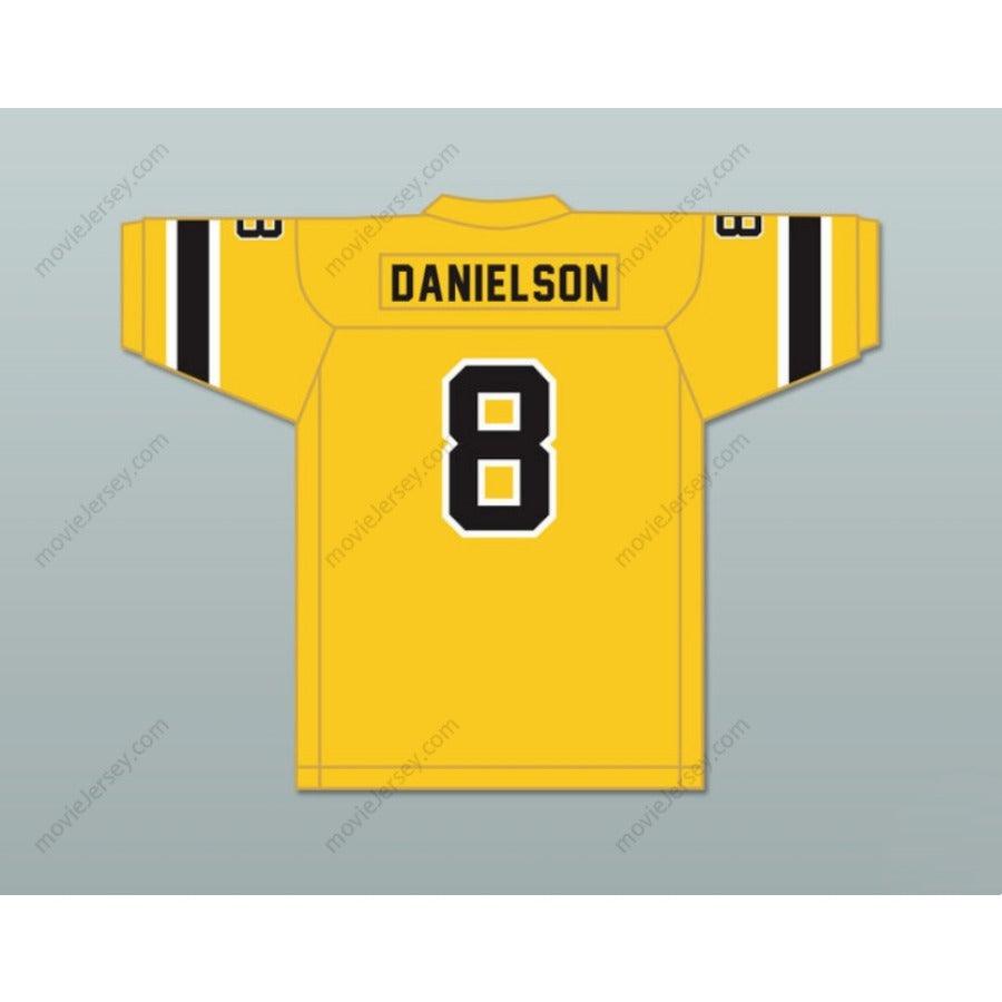 PERSONALIZA Cualquier Nombre Número 1974 WFL GARY DANIELSON 8 CHARLOTTE HORNETS Camiseta de Fútbol de Visitante con Bordado S-6XL
