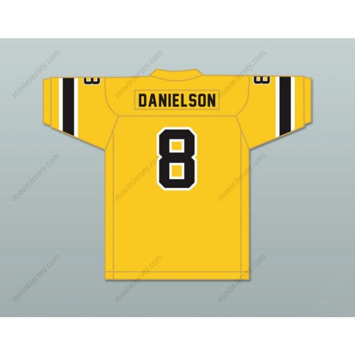PERSONALIZA Cualquier Nombre Número 1974 WFL GARY DANIELSON 8 CHARLOTTE HORNETS Camiseta de Fútbol de Visitante con Bordado S-6XL
