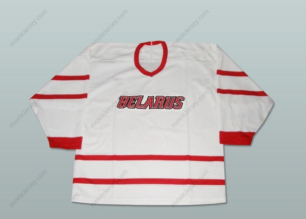 Camiseta de Hockey Personalizada con Nombre y Número del Equipo Nacional de Bielorrusia, Nuevo Modelo Cosido S-6XL