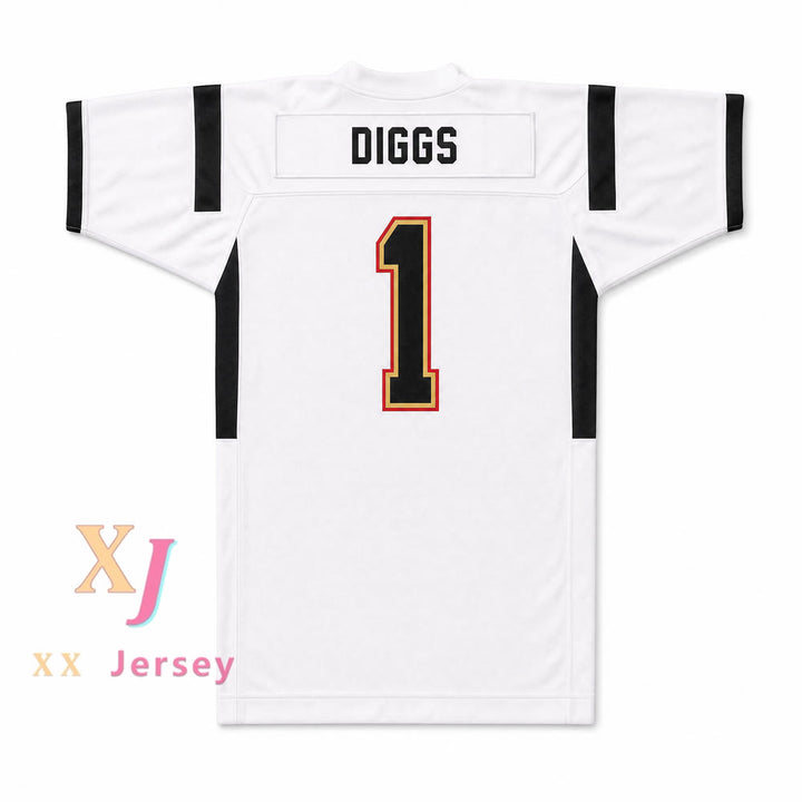 Custom Trevon Diggs 1 The Avalon School Football Jersey