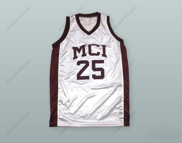 PERSONALIZA cualquier Nombre Número KARLTON 'DUNKIN' HINES 25 Camiseta de Baloncesto MCI Cosida Tallas S-6XL