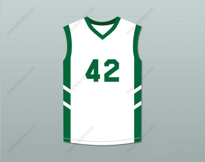 PERSONALIZA Cualquier Nombre Número CAMISETA DE BALONCESTO BLANCA VIN BAKER 42 EL GRAN ESTALLIDO DE DENNIS RODMAN EN PYONGYANG Cosido Superior S-6XL