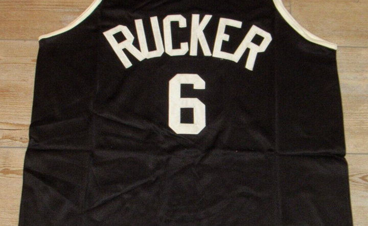 Custom Any Name Number Custom Name Number  #6 Black 1946 Basketball Jersey Top Stitched S-6XL