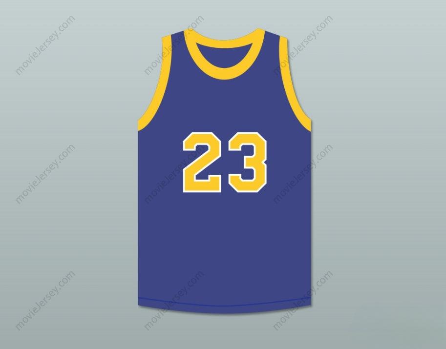 CUSTOM ANY Name Number MARTIN PAYNE 23 BLUE BASKETBALL JERSEY MARTIN Top Stitched S-6XL