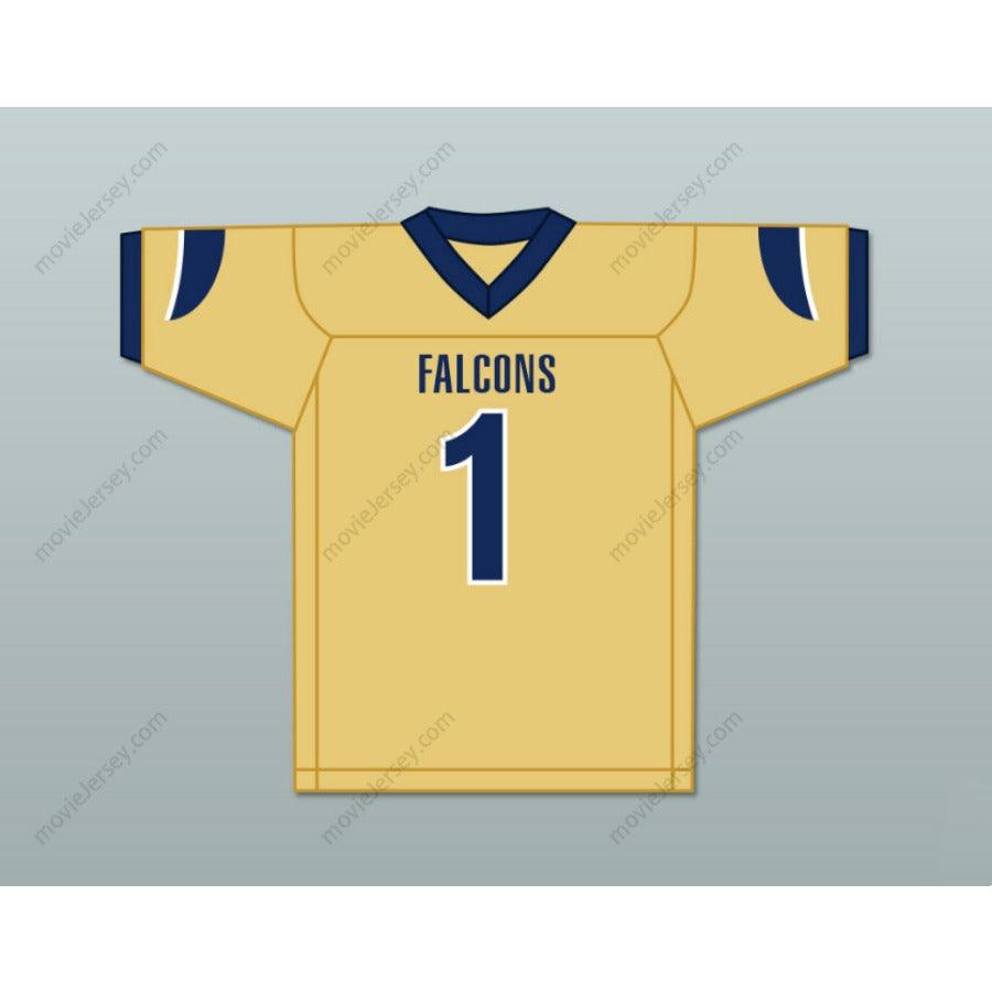 PERSONALIZA CUALQUIER Nombre Número STEFON DIGGS 1 OUR LADY OF GOOD COUNSEL HIGH SCHOOL FALCONS Camiseta de Fútbol con Costuras S-6XL