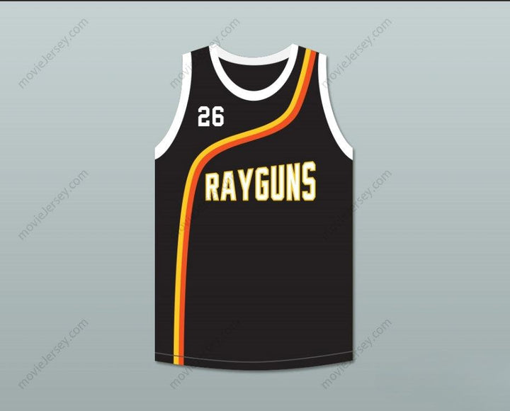 CUSTOM ANY Name Number BOOTSY 'BOOTZILLA' COLLINS 26 ROSWELL RAYGUNS BLACK BASKETBALL JERSEY Top Stitched S-6XL