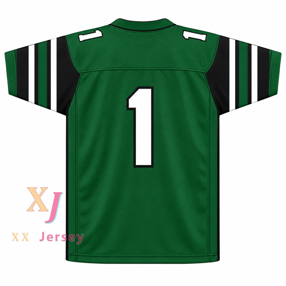 PERSONALIZA Cualquier Nombre Número WAN'DALE ROBINSON 1 Preparatoria WESTERN HILLS WOLVERINES Camiseta de Fútbol Cosida S-6XL