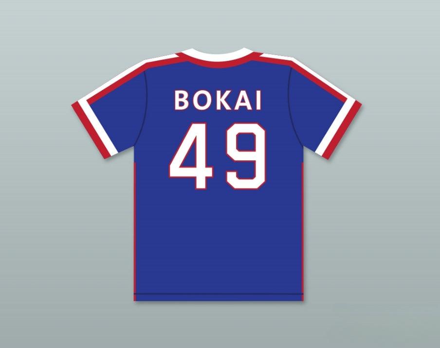 Camiseta de béisbol de los LONDON KINGS 49 HOLOPROGRAM BUCK BOKAI con cualquier nombre y número personalizados, costuras de primera calidad, tallas S-6XL