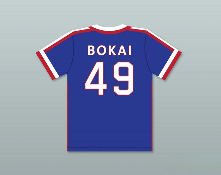 Camiseta de béisbol de los LONDON KINGS 49 HOLOPROGRAM BUCK BOKAI con cualquier nombre y número personalizados, costuras de primera calidad, tallas S-6XL