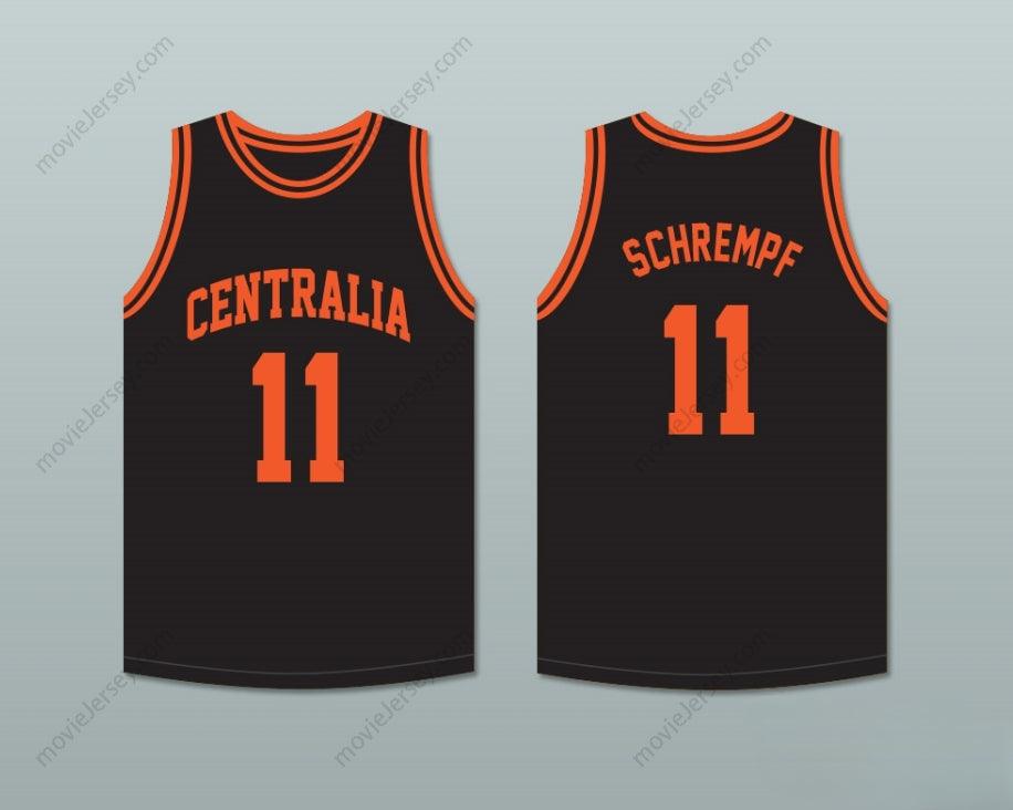 CUSTOM ANY Name Number DETLEF SCHREMPF 11  HIGH SCHOOL TIGERS BLACK BASKETBALL JERSEY 1 Top Stitched S-6XL