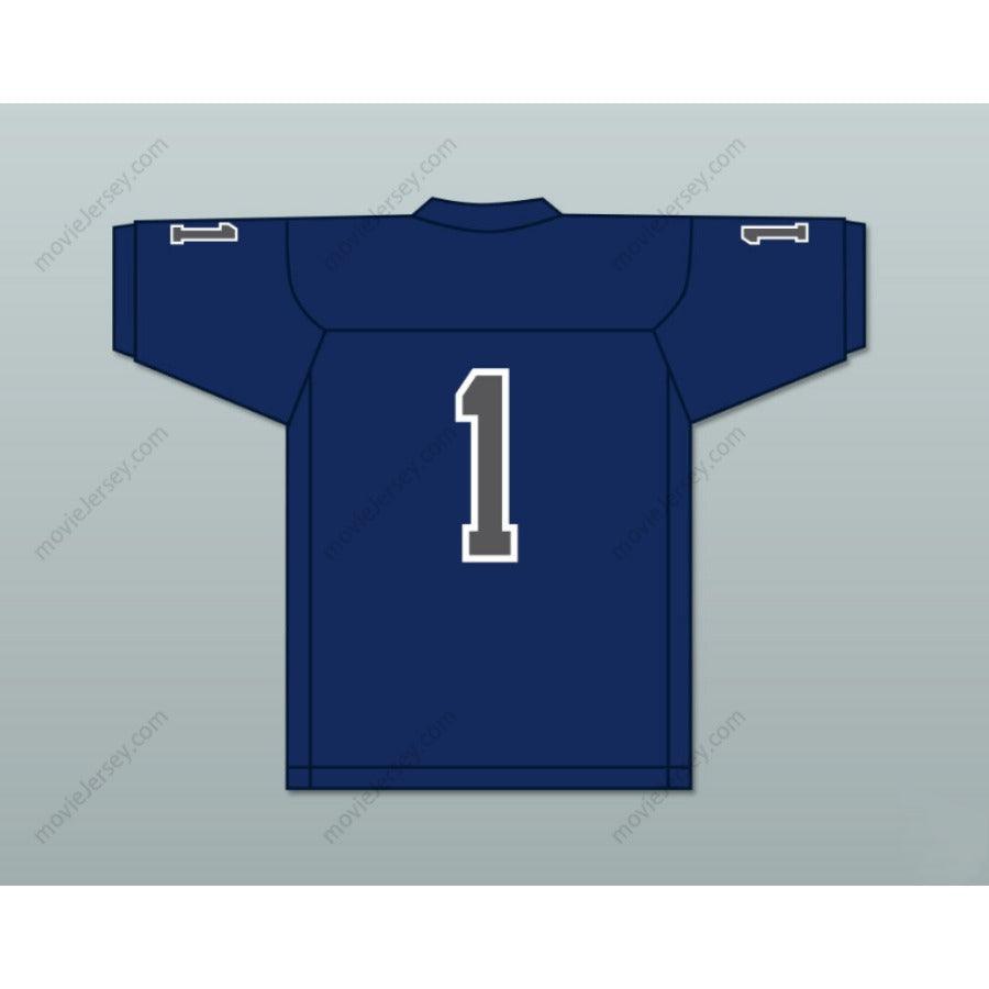 PERSONALIZA cualquier Nombre Número ZACH WILSON 1 CANYON HIGH SCHOOL CHARGERS Camiseta de Fútbol Americana Cosida Tallas S-6XL