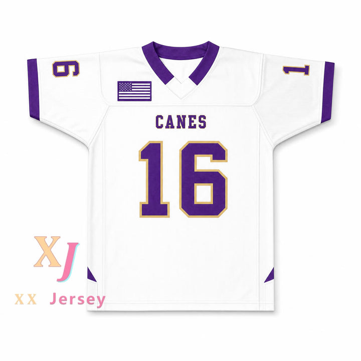 CAMISETA DE FÚTBOL AMERICANA DE INSTITUTO PERSONALIZADA TREVOR LAWRENCE 16 Todas las tallas S-6XL Costuras superiores S-6XL