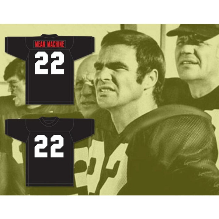 PERSONALIZA Cualquier Nombre Número BURT REYNOLDS 22 PAUL CREWE MEAN MACHINE CONVICTS Camiseta de Fútbol Cosida S-6XL