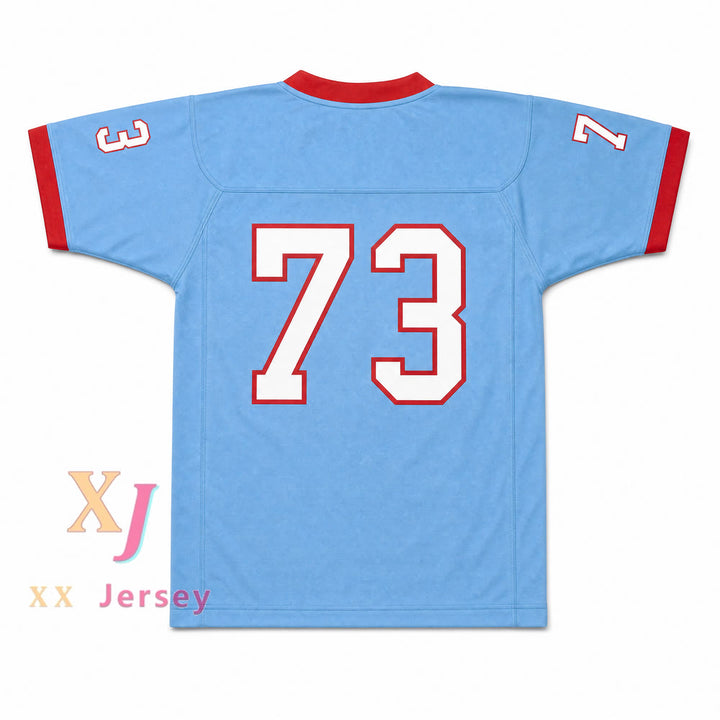 PERSONALIZABLE Cualquier Nombre Número TREY SMITH III 73 CAMISETA DE FÚTBOL AMERICANO BRUINS DE LA UNIVERSITY SCHOOL OF JACKSON Cosida Tallas S-6XL