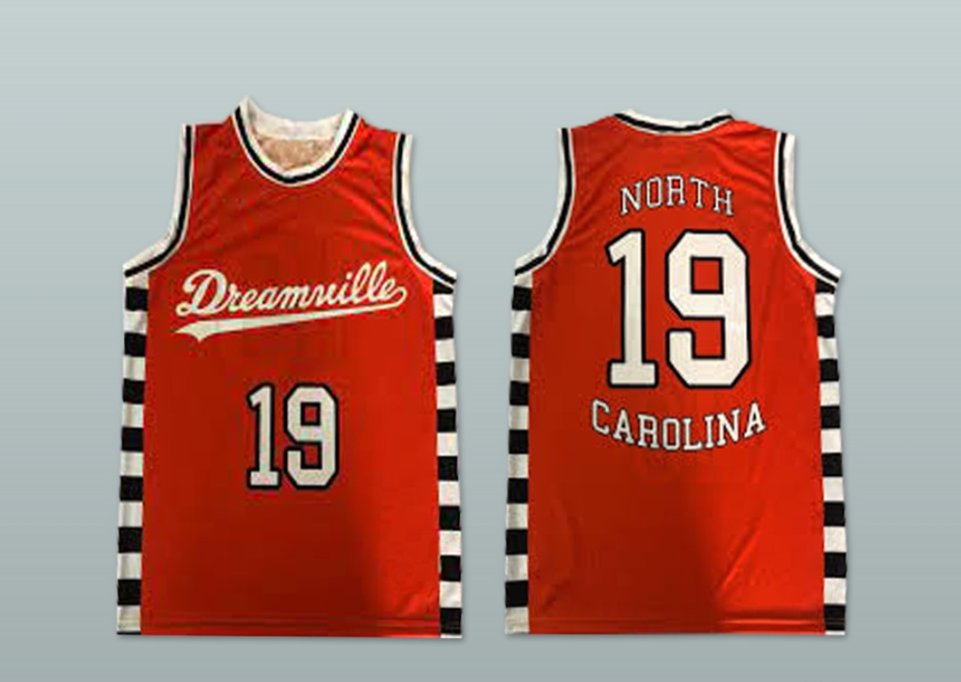 Custom Any Name Number Dreamville 19 North Carolina Orange Basketball Jersey Top Stitched S-6XL