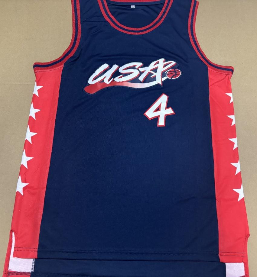 CAMISETA DE BALONCESTO DE VISITANTE CHARLES BARKLEY 4 USA 1996 TALLAS S-XL
