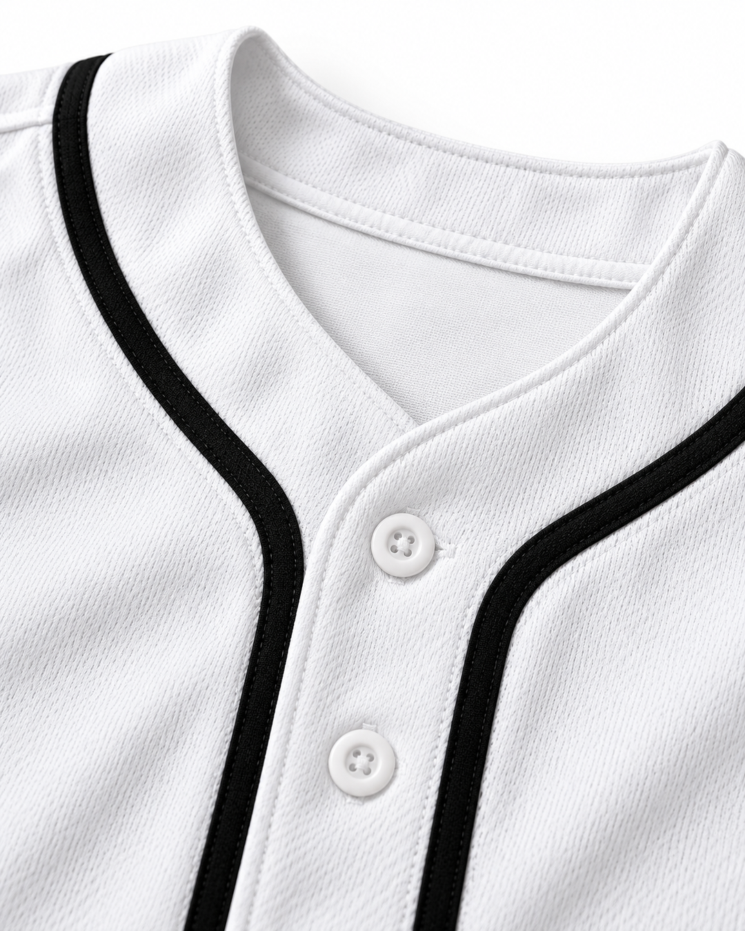 Neckline and fabric detail product mockup of Tone-Loc 28 Salamanders Rock N' Jock Baseball Jersey.
